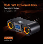 ZNB02 Car Charger Dual USB Car Cigarette Lighter, ZNB02