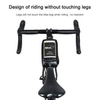 Rhinowalk Bicycle Front Tube Bag Waterproof Mobile Phone Touch Screen Multi-function Bicycle Handlebar Bag, Carbon Fiber Black, Matt Black