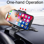 Car Mobile Phone Holder Buckle Instrument Trolley Inner Clip Mobile Phone Navigation Bracket With Number Plate, Navigation Bracket With Number Plate
