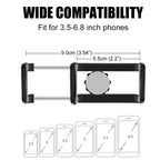 Car Mobile Phone Holder Buckle Instrument Trolley Inner Clip Mobile Phone Navigation Bracket With Number Plate, Navigation Bracket With Number Plate