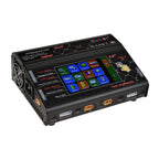 HTRC HT206AC/DC DUO 400W Large Color Screen Touch Dual-way Smart Balance Charger,, EU Plug, US Plug