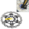 SNAIL FD-01 Mountain Bike Floating Disc Bicycle Brake Pad Six Nail Brake Disc, 160mm Black, 180mm Black, 203mm Black, 160mm Red, 180mm Red, 203mm Red, 160mm Blue, 180mm Blue, 203mm Blue
