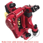ZOOM HB100 Mountain Bike Hydraulic Brake Caliper Folding Bike Cable Pull Hydraulic Disc Brake Caliper, Front, Rear, Front and Rear