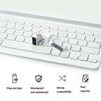 2 PCS Crystal Flash Light Emitting USB 2.0 Flash Drive Car Music USB Flash Drive, 8G (200 Music + 80 MV), 16G (1000 Music + 110 MV), 32G (1000 Music + 300 MV)