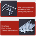 10pcs Screwdriver Hexagonal Wrench Scooter Repair Tools Cross Bit, Specification:4mm, Material:45 Steel, 4mm 45 Steel, 5mm 45 Steel, 6mm 45 Steel, 4mm A3 Steel, 5mm A3 Steel, 6mm A3 Steel