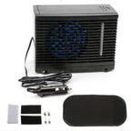 24V Large Truck Model Car Air Conditioner Fan Water Refrigerator Fan Car Water Cooler Fan Car Cooling Fan, 24V