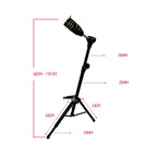 Gravity Self-locking Folding Vertical Pipa Bass Universal Guitar Stand, Self-locking