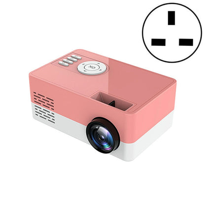 S261/J16 Home Mini HD 1080P Portable LED Projector, Support TF Card / AV / U Disk, US Plug, EU Plug, UK Plug, AU Plug