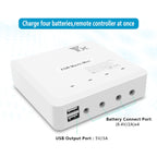 For DJI Mavic Mini Charger Battery USB 6 in 1 Hub Intelligent Battery Controller Charger, US Plug, EU Plug, AU Plug, UK Plug