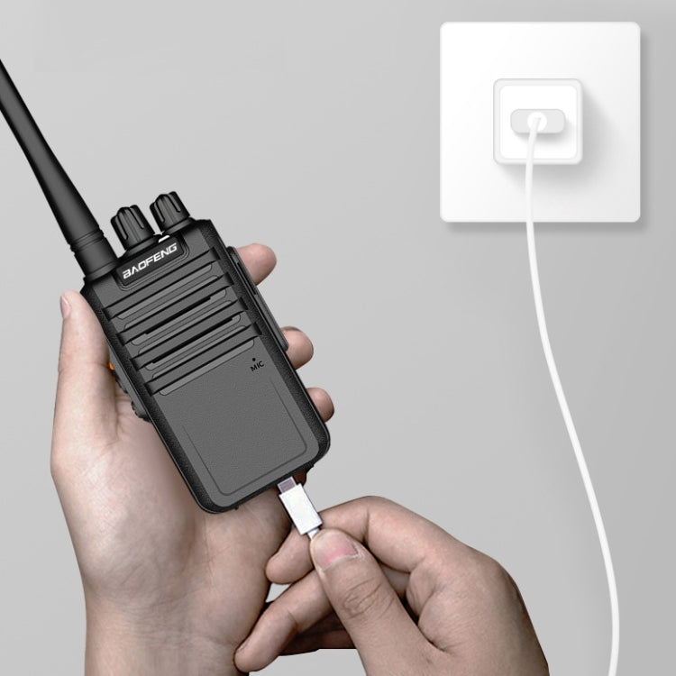 Baofeng BF-M4 Handheld Outdoor 50km Mini FM High Power Walkie Talkie US Plug