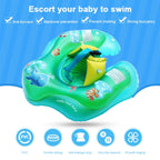 Cartoon Animal Pattern Children Swimming Ring Inflatable Baby Lying Ring Lifebuoy, S, L