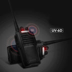 Baofeng BF-UV6D Civil Hotel Outdoor Construction Site Mobile High-power Walkie-talkie, AU Plug, EU Plug, US Plug, UK Plug