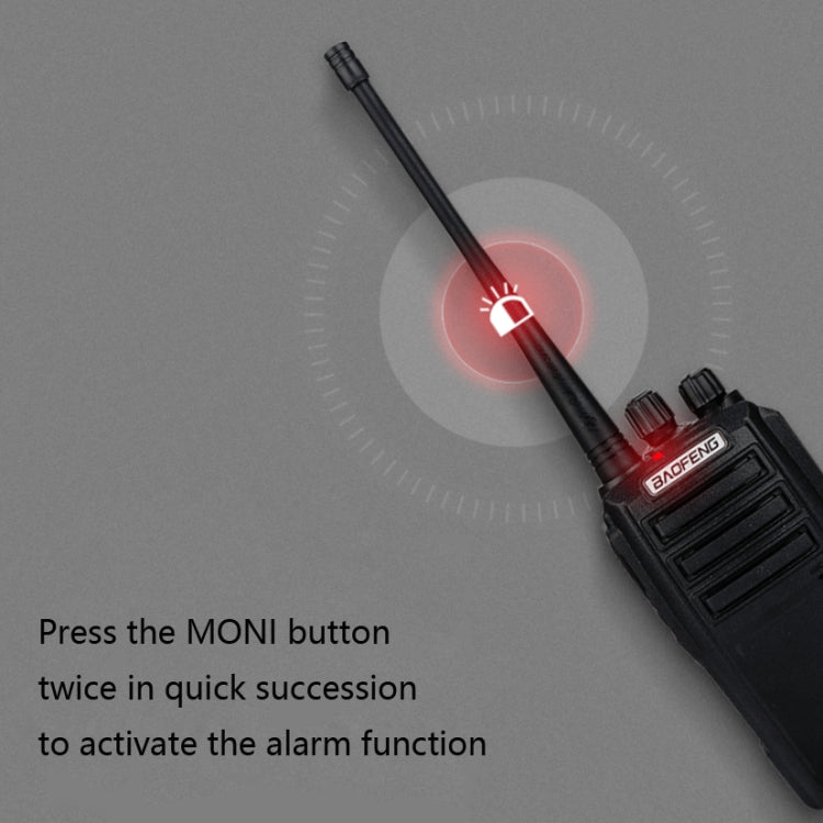 Baofeng BF-UV6D Civil Hotel Outdoor Construction Site Mobile High-power Walkie-talkie, AU Plug, EU Plug, US Plug, UK Plug