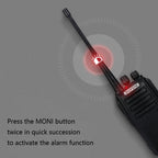 Baofeng BF-UV6D Civil Hotel Outdoor Construction Site Mobile High-power Walkie-talkie, AU Plug, EU Plug, US Plug, UK Plug