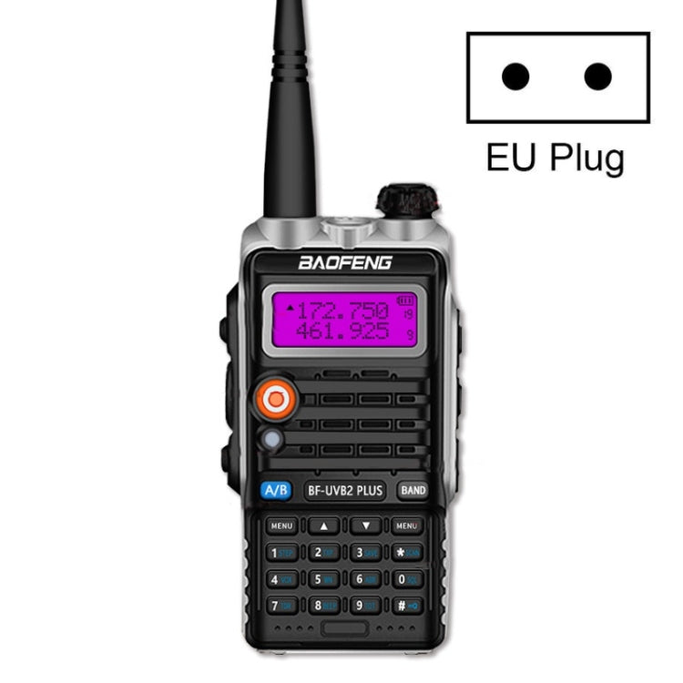 Baofeng BF-B2Plus Outdoor 15km Mini High-power FM Walkie-talkie, AU Plug, EU Plug, US Plug, UK Plug