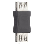 3pcs USB Double Female Straight-through Head USB Double Female Interface