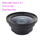72mm 2 in 1 0.39X Wide Angle Lens + Macro Lens, 72mm