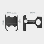 Bicycle Mobile Phone Holder Motorcycle Electric Car Navigation Mobile Phone Holder, Handlebars, Rearview Mirrors