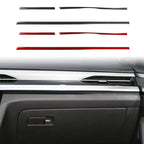 For Volkswagen CC Left Hand Drive 3pcs /Set Dashboard Trim Sticker Set