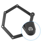 Tonyon Universal Anti-hydraulic Scissors Bicycle Lock Four-section Folding Mountain Bike Lock, Tonyon Folding Mountain Bike Lock(Black)
