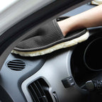 10 PCS Fleece Car Cleaning Gloves Household Cleaning Car Beauty Waxing Tool, 10 PCS Washing Gloves
