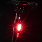 GOOFY DT-6005 Bike Light USB Rechargeable Tail Light Mountain Bike Night Warning LED Light, 6005 Red Blue Light, 6005B Red White Light