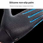 HSLEJP Outdoor Sports Breathable Touch Screen Antiskid Cycling Full Finger Gloves, M, L