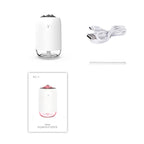 Car Portable Humidifier Household Night Light USB Spray Instrument Disinfection Aroma Diffuser, Car Humidifier Pearl White, Car Humidifier Turquoise, Car Humidifier Pink