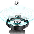 Car Phone Holder Alloy Magnetic Universal Dual Ball Rotating Car Phone Holder,, Matte Black, Frosted Silver, Matte Red, Luminous Black, Luminous Silver, Luminous Red, Golden (Single Ball), Black (Single Ball), Silver (Single Ball)