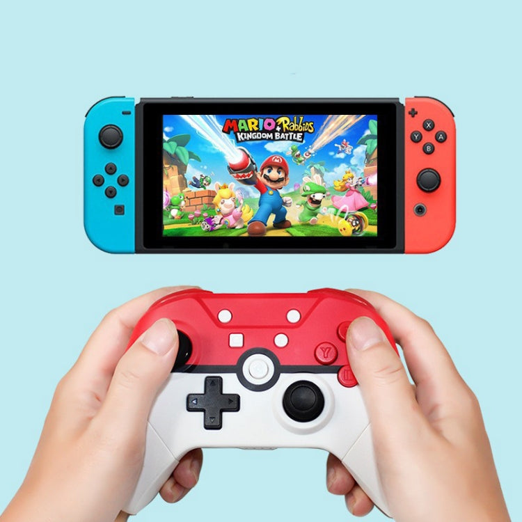 For Switch Full Function Wake Up Bluetooth Wireless Gamepad, Yellow, Red, Green, Black, Silver Gray