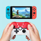 For Switch Full Function Wake Up Bluetooth Wireless Gamepad, Red