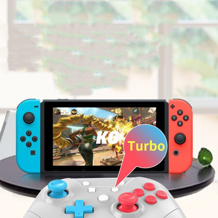 For Switch Full Function Wake Up Bluetooth Wireless Gamepad, Yellow, Red, Green, Black, Silver Gray