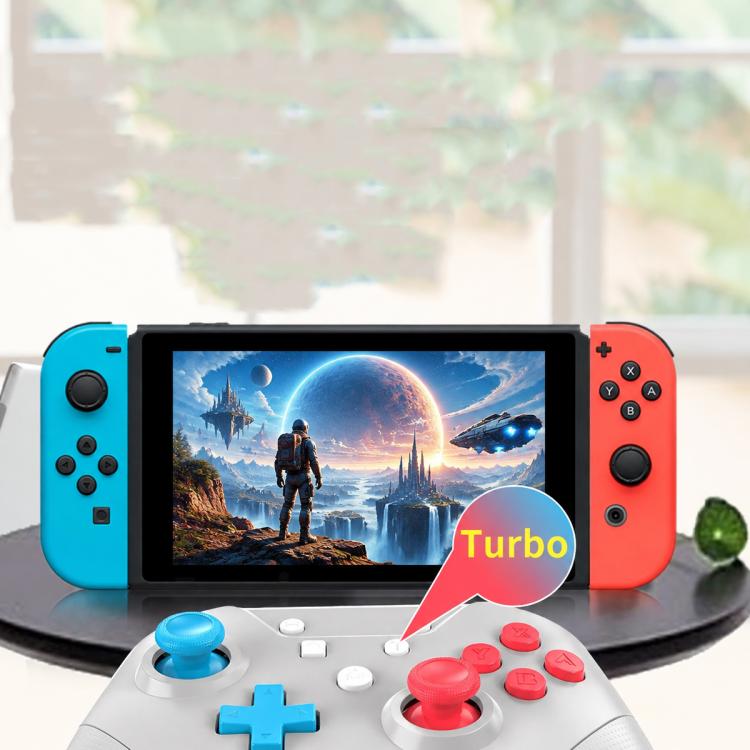 For Switch Full Function Wake Up Bluetooth Wireless Gamepad, Red