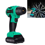 SUITU High-pressure Handheld Smart Digital Display Car Portable Wireless Tire Inflator, Green, Red