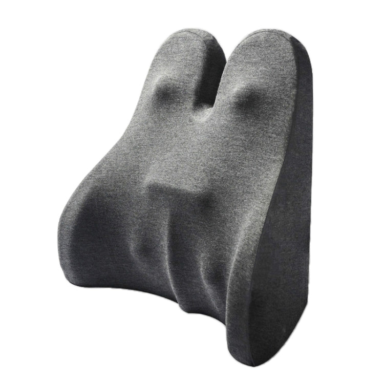 Car Seat Lumbar Support Cushion Memory Foam Office Lumbar Cushion, Bandage