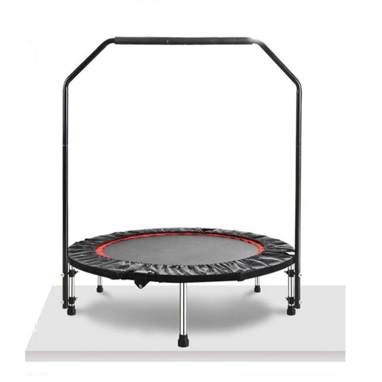 40 inch Trampoline Gym Home Children Indoor Bounce Bed with Handrails, 40 inch with Handrails