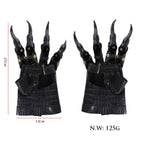 Halloween Carnival Ball Props Accessories Cosplay Dress Up Gloves Dragon Claw, Dragon Claw Gloves