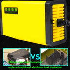 12V Motorcycle Battery Charger Smart Repair Full Automatic Stop Charger,CN Plug, Automatic Stop Charger