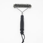 12 inch BBQ Brush Stainless Steel Wire Bristles Cleaning Brushes with Handle, 12 inch
