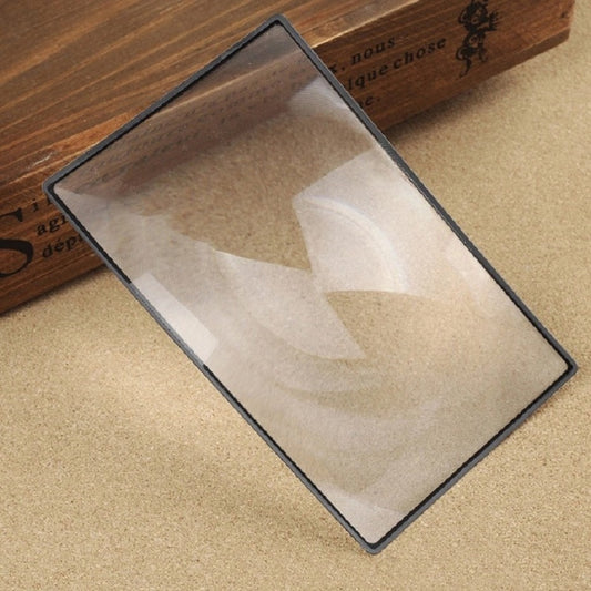 Card Slim Reading 3x Magnifier Business Card Magnifier, 120×180mm