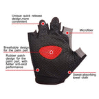 Summer Men Women Fitness Gloves Gym Weight Lifting Cycling Yoga Training Thin Breathable Antiskid Half Finger Gloves, S, M, L, XL