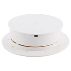 30cm 360 Degree Electric Rotating Turntable Display Stand Video Shooting Props Turntable for Photography, Load 4kg, US Plug(White), 30cm(W)