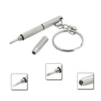 Multifunctional Keychain Repair Tool Screwdriver Portable Mini Multi Tool Key Ring, screwdriver Shape
