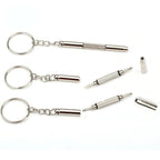 Multifunctional Keychain Repair Tool Screwdriver Portable Mini Multi Tool Key Ring, screwdriver Shape