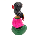 Solar Powered Dancing Hula Girl Swinging Bobble Toy Gift for Car Decoration, TBD048817401A, TBD048817401B, TBD048817401C, TBD048817401D, TBD048817401E, TBD048817401F