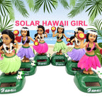 Solar Powered Dancing Hula Girl Swinging Bobble Toy Gift for Car Decoration, TBD048817401A, TBD048817401B, TBD048817401C, TBD048817401D, TBD048817401E, TBD048817401F