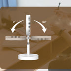Home Fan Lamp Desktop Telescopic Floor Multi-function Rechargeable Fill Light Bracket