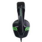 Salar KX101 3.5mm Wired Earphone Gaming Headset PC Gamer Stereo Headphone with Microphone for Computer