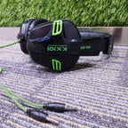 Salar KX101 3.5mm Wired Earphone Gaming Headset PC Gamer Stereo Headphone with Microphone for Computer