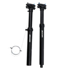 ZOOM Bicycle Wire-Controlled Hydraulic Lift Seat Tube Mountain Bike Seatpost, 30.9mm 375mm External Routing, 31.6mm 375mm External Routing, 30.9mm 400mm Internal Routing, 31.6mm 400mm Internal Routing